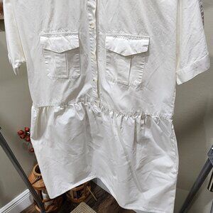 Zara mini white dress